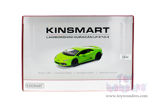 5382DPK Kinsmart Lamborghini Huracan LP610-4 Diecast Model Car