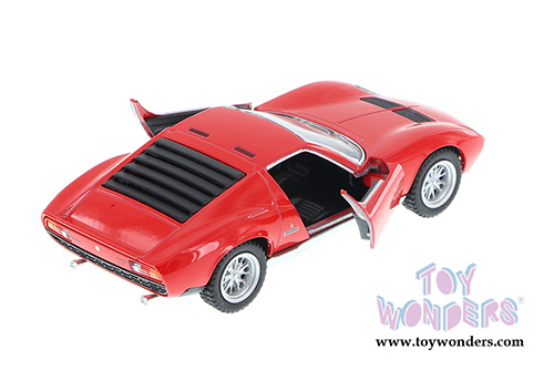 5390D Kinsmart 1971 Lamborghini Miura P400 SV Diecast Model Car