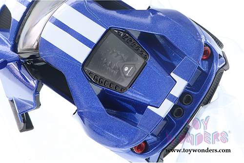 Kinsmart - Ford GT with Stripes Hard Top (2017, 1/38 scale diecast model car, Asstd.) 5391DF/6