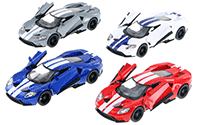 Kinsmart - Ford GT with Stripes Hardtop (2017, 1/38 scale diecast model car, Asstd.) 5391DF