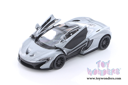 Kinsmart - McLaren P1 Hardtop (1/36 scale die cast model car, Gray) 5393DGY