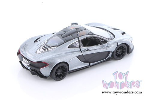 Kinsmart - McLaren P1 Hardtop (1/36 scale die cast model car, Gray) 5393DGY