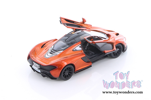 Kinsmart - McLaren P1 Hardtop (1/36 scale die cast model car, Orange) 5393DOR