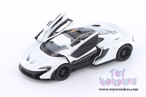Kinsmart - McLaren P1 Hardtop (1/36 scale die cast model car, White) 5393DWT
