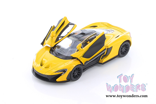 Kinsmart - McLaren P1 Hardtop (1/36 scale die cast model car, Yellow) 5393DYL