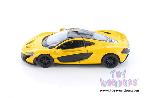 Kinsmart - McLaren P1 Hardtop (1/36 scale die cast model car, Yellow) 5393DYL