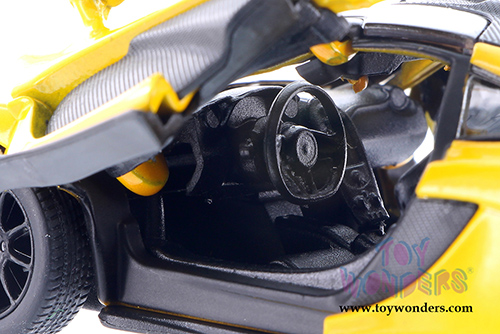 Kinsmart - McLaren P1 Hardtop (1/36 scale die cast model car, Yellow) 5393DYL