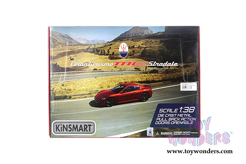 Kinsmart - Maserati Granturismo MC Stradale Hardtop (2016, 1/38 scale diecast model car, Asstd.) 5395D