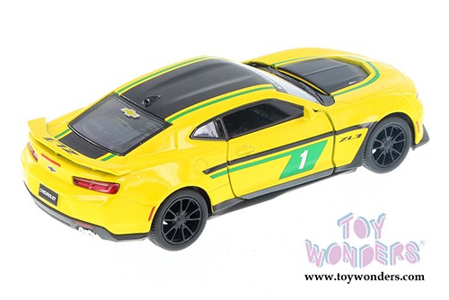 5399DF Kinsmart Yellow 2017 Chevrolet Camaro ZL1 #1 Diecast Model Car