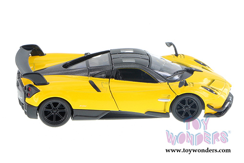 5400D Kinsmart Yellow 2016 Pagani Huayra BC Diecast Model Car
