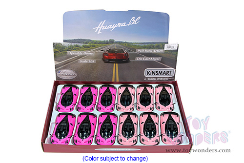 5400D Kinsmart 2016 Pagani Huayra BC Diecast Model Car