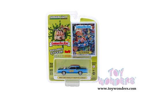 Greenlight - Garbage Pail Kids&reg; Series 1 Assortment (1/64 scale diecast model car, Asstd.) 54010/48