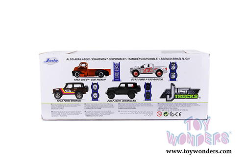 Jada Toys Just Trucks - Assorted Pack Wave 22 (1952, 1973, 2007, 2017, 1/24 scale diecast model car, Asstd.) 54027/W22