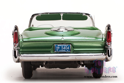Sun Star Platinum - Plymouth Fury Open Convertible (1960, 1/18 scale diecast model car, Chrome Green) 5404