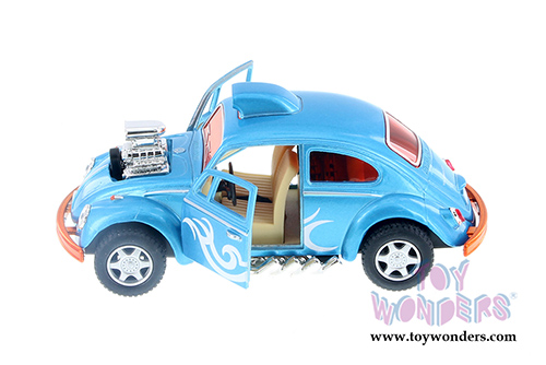 Kinsmart - Volkswagen Beetle Custom Drag Racer Hardtop (1/32 scale diecast model car, Asstd.) 5405D
