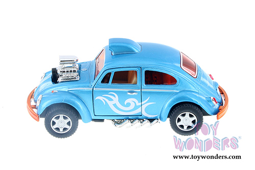 Kinsmart - Volkswagen Beetle Custom Drag Racer Hardtop (1/32 scale diecast model car, Asstd.) 5405D