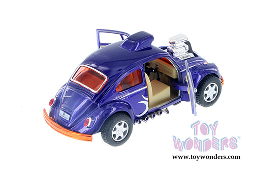 Kinsmart - Volkswagen Beetle Custom Drag Racer Hardtop (1/32 scale diecast model car, Asstd.) 5405D
