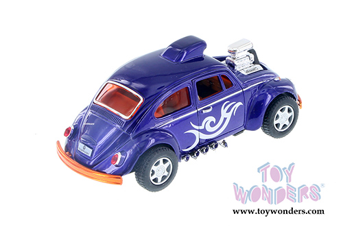 Kinsmart - Volkswagen Beetle Custom Drag Racer Hardtop (1/32 scale diecast model car, Asstd.) 5405D