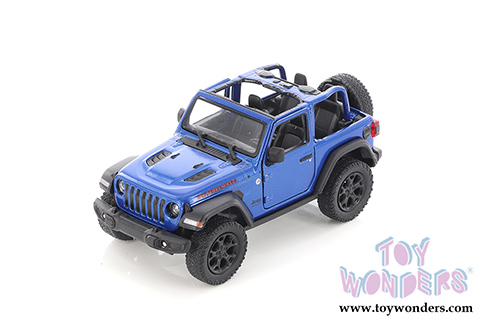 5412DA/BU Kinsmart 2018 Jeep Wrangler Rubicon Diecast Model Car