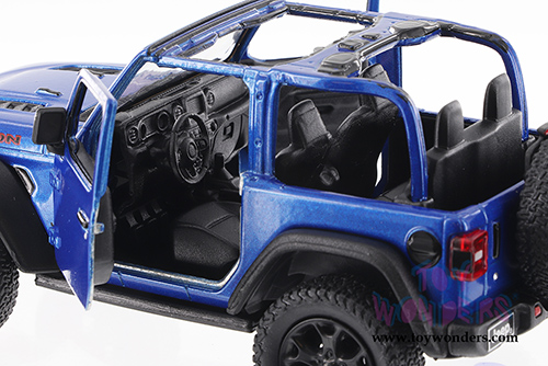 5412DA/BU Kinsmart 2018 Jeep Wrangler Rubicon Diecast Model Car