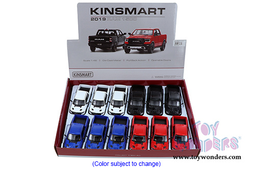 5413D Kinsmart 2019 Dodge Ram 1500 Pick-Up truck Diecast Model Car Display Box Package