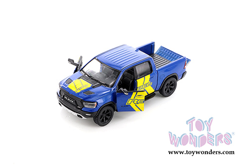 5413DF Kinsmart Blue 2019 Dodge Ram 1500 Pick-Up truck Diecast Model Car