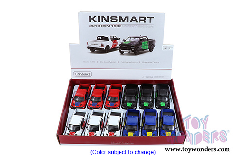5413DF Kinsmart 2019 Dodge Ram 1500 Pick-Up truck Diecast Model Car Display Box Package