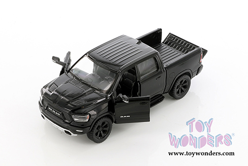 5413DK Kinsmart Black 2019 Dodge 1500 Ram Pick-Up truck Diecast Model Car