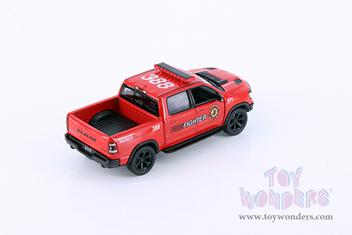 5413DPR Kinsmart 2019 Dodge Ram 1500 Police Firefighter Pick-Up Truck Diecast Model Car