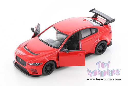 5416D Kinsmart Red Jaguar XE SV Project 8 Diecast Model Car