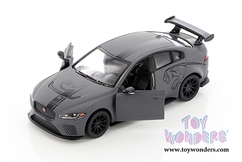 5416DF Kinsmart Gray Jaguar XE SV Project 8 Diecast Model Car