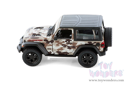 5420DB Kinsmart 2018 Jeep Wrangler Rubicon Camo Diecast Model Car