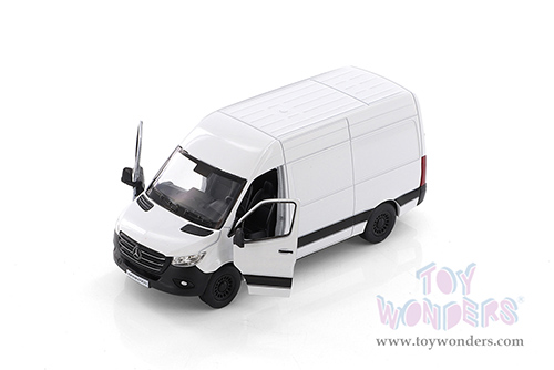 5426DW Kinsmart White 2019 Mercedes-Benz Sprinter Van Diecast Model Car