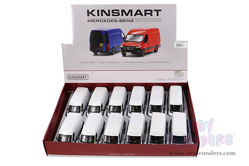 5426DW Kinsmart 2019 Mercedes-Benz Sprinter Van Diecast Model Car Display Box Package