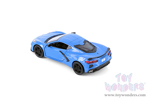 5432D Kinsmart 2021 Chevrolet Corvette Stingray C8 Hardtop Diecast Model Car
