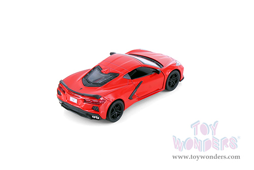 5432D Kinsmart 2021 Chevrolet Corvette Stingray C8 Hardtop Diecast Model Car