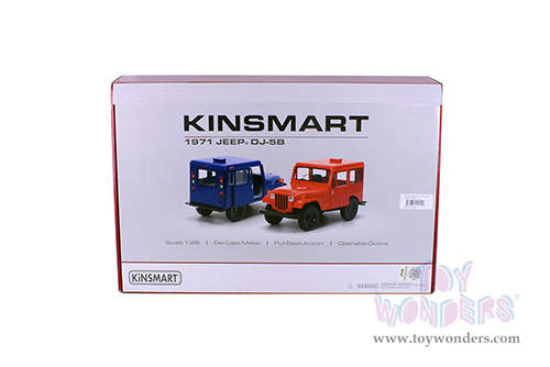 5433D Kinsmart 1971 Jeep DJ-5B Diecast Model Car