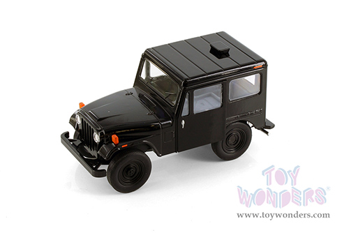 5433D Kinsmart Black 1971 Jeep DJ-5B Diecast Model Car