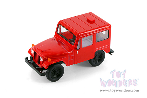5433D Kinsmart Red 1971 Jeep DJ-5B Diecast Model Car