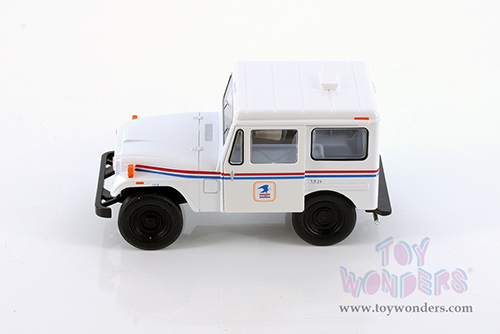 5435D Kinsmart 1971 Jeep DJ-5B USPS White Edition Diecast Model Car