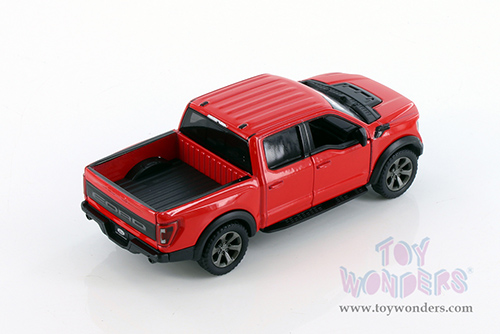 5436D Kinsmart 2022 Ford F-150 Raptor Pickup Truck Diecast Model Car