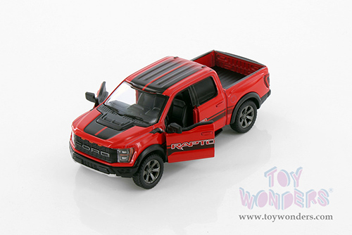5436DF Kinsmart 2022 Ford F-150 Raptor Pickup Truck Livery Edition Diecast Model Car