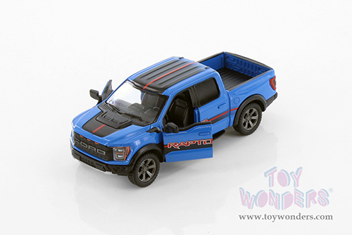 5436DF Kinsmart 2022 Ford F-150 Raptor Pickup Truck Livery Edition Diecast Model Car