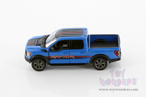 5436DF Kinsmart 2022 Ford F-150 Raptor Pickup Truck Livery Edition Diecast Model Car