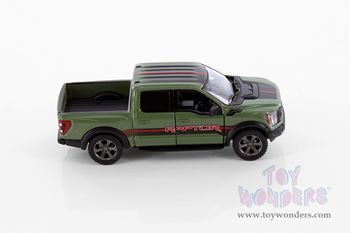 5436DF Kinsmart 2022 Ford F-150 Raptor Pickup Truck Livery Edition Diecast Model Car