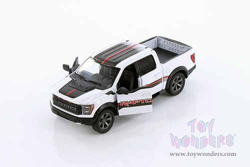 5436DF Kinsmart 2022 Ford F-150 Raptor Pickup Truck Livery Edition Diecast Model Car