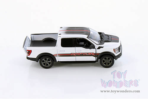 5436DF Kinsmart 2022 Ford F-150 Raptor Pickup Truck Livery Edition Diecast Model Car