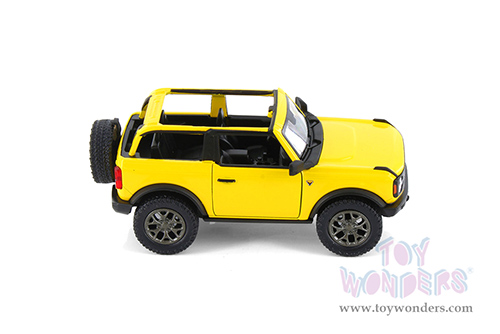 5438DA Kinsmart-Ford-Bronco yellow left view