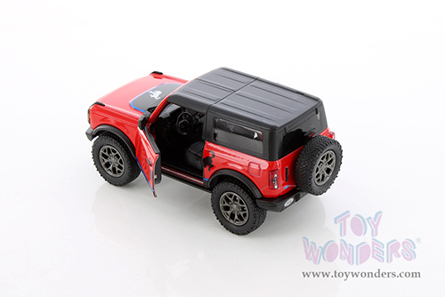 5438DFB Kinsmart 2022 Ford Bronco Livery Edition Diecast Model Car