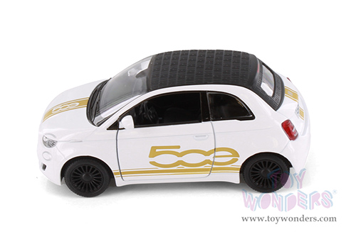 5440DF Kinsmart Fiat 500e Livery Edition Diecast Model Car